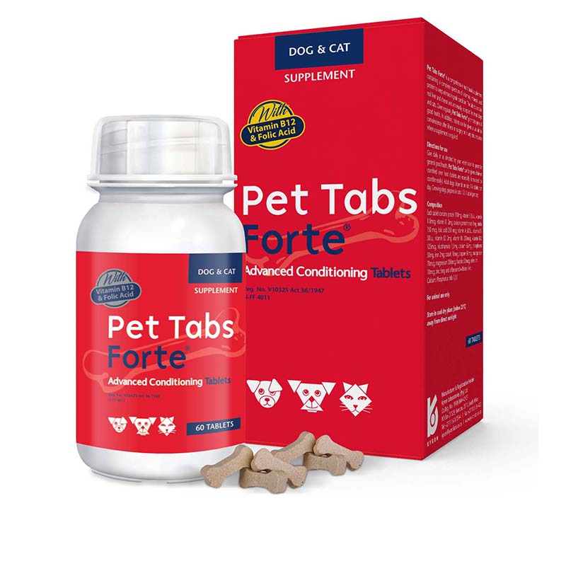 PET TABS FORTE 60 TABS (KYRON) - Image 1